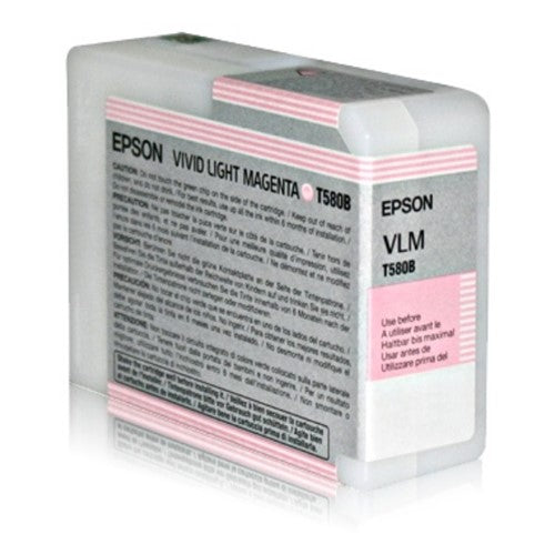 Epson C13T580B00/T580B Ink cartridge light magenta 80ml for Epson Stylus Pro 3880