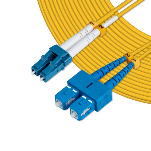 Microconnect FIB421004 InfiniBand/fibre optic cable 4 m LC SC Yellow