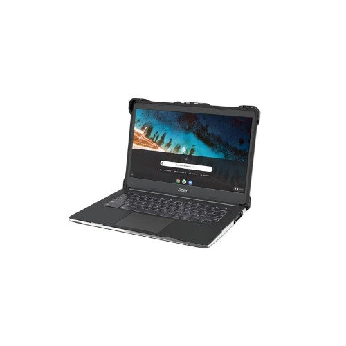 MAXCases Extreme Shell-L for Acer R752T Chromebook Spin 511 11" (Black/Clear)