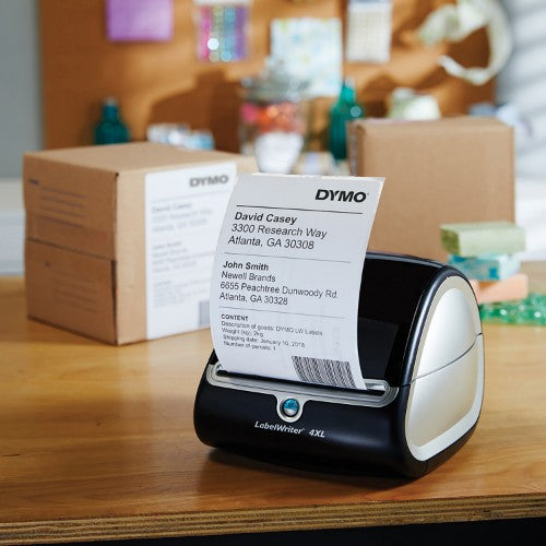 Dymo S0904980 DirectLabel-etikettes XL white 104mm x159mm Pack=220 for Dymo Etiketten 10cm/5XL 10cm
