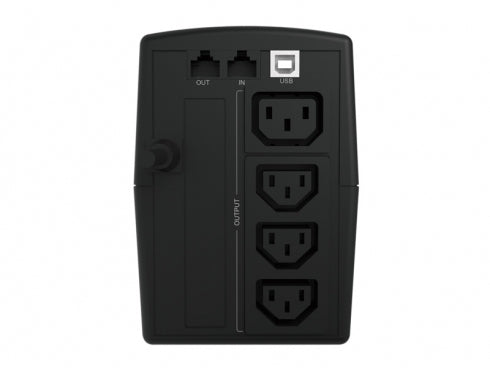 Conceptronic ZEUS 850VA 480W UPS, IEC socket