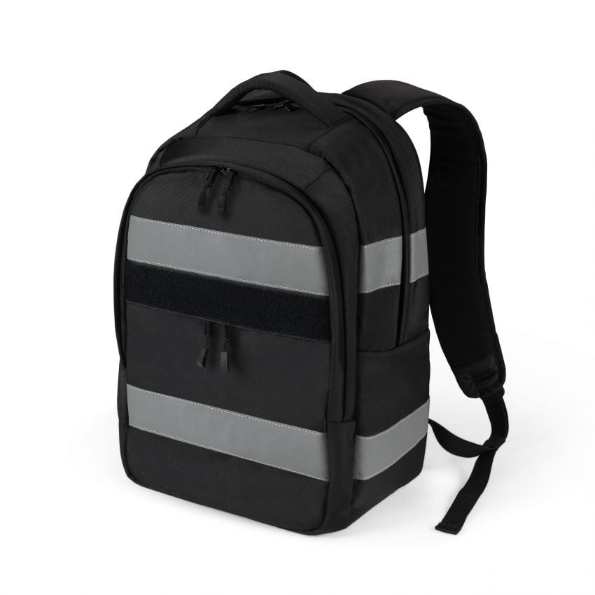 DICOTA REFLECTIVE backpack Casual backpack Black Thermoplastic polyurethane (TPU)