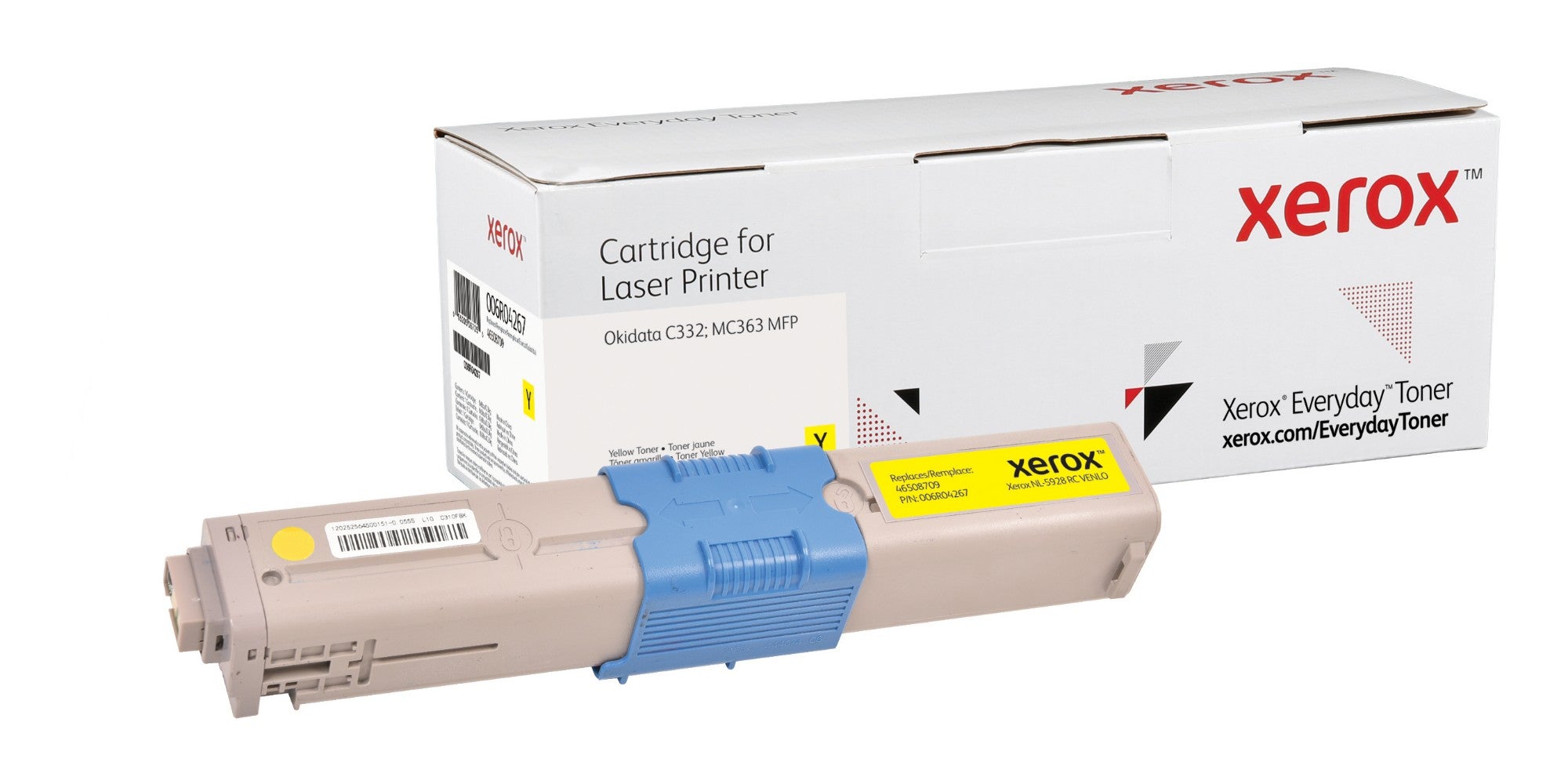 Xerox 006R04267 Toner-kit yellow, 3K pages (replaces OKI 46508709) for OKI C 332