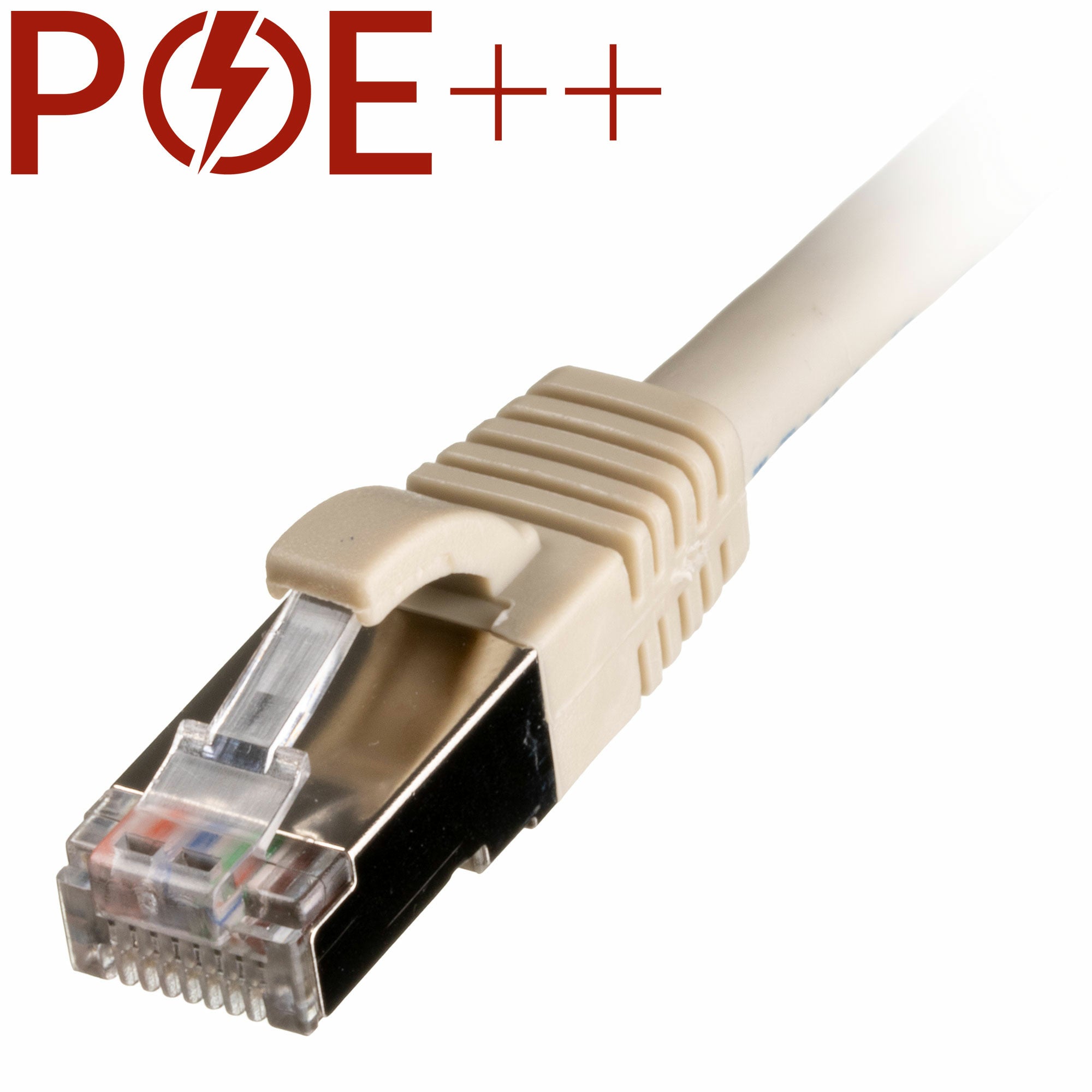 Cablenet 0.3m Cat6a RJ45 Grey S/FTP LSOH 26AWG Snagless Booted Patch Lead