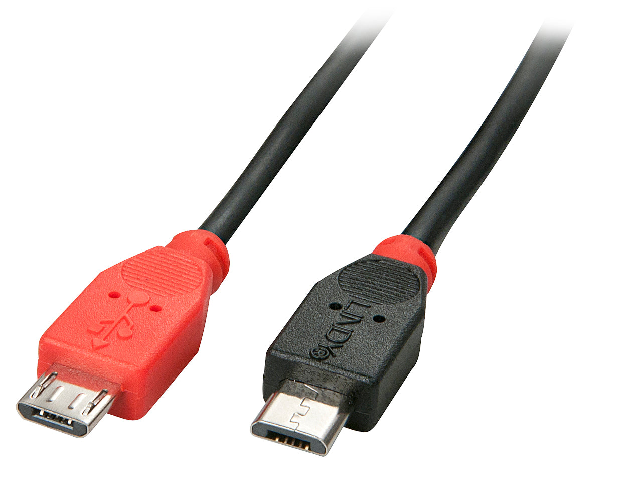 Lindy 1m USB 2.0 Type Micro-B to Micro-B OTG Cable