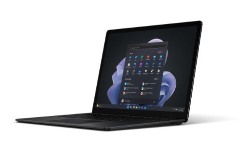 Microsoft Surface Laptop 5 Intel® Core™ i5 i5-1245U 34.3 cm (13.5") Touchscreen 16 GB LPDDR5x-SDRAM 256 GB SSD Wi-Fi 6 (802.11ax) Windows 10 Pro Black