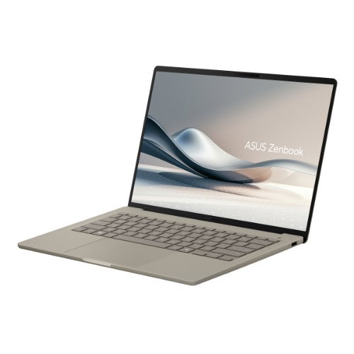 ASUS Zenbook A14 UX3407RA-QD007W Copilot+ PC Snapdragon X1E-78-100 Laptop 35.6 cm (14") WUXGA 16 GB LPDDR5x-SDRAM 1 TB SSD Wi-Fi 7 (802.11be) Windows 11 Home Beige