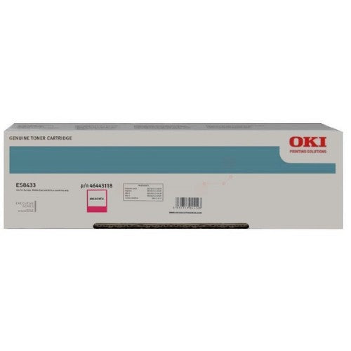 OKI 46443118 Toner-kit magenta, 10K pages for OKI ES 8433