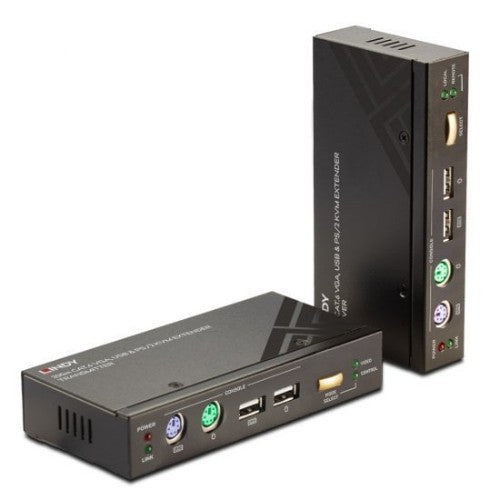 Lindy 300m CAT5 KVM Extender Combo, USB and VGA