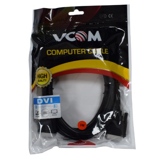 VCOM CG441D DVI cable 3 m DVI-D Black