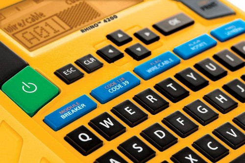 DYMO Rhino 4200 label printer Thermal transfer Wireless QWERTY