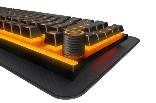 be quiet! Light Mount Silent Linear UK ISO keyboard Gaming USB QWERTY UK English Black