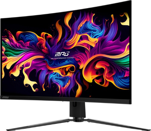 MSI MPG 321CURX QD-OLED computer monitor 80 cm (31.5") 3840 x 2160 pixels 4K Ultra HD Black