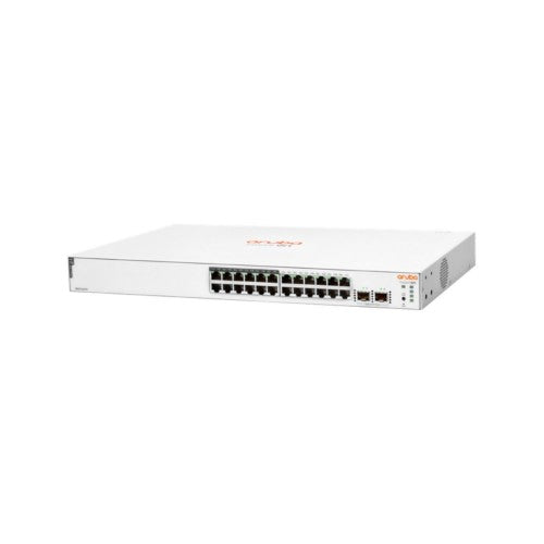 HPE Aruba Networking Networking Instant On Switch 24p Gigabit CL4 PoE 2p SFP 195W 1830