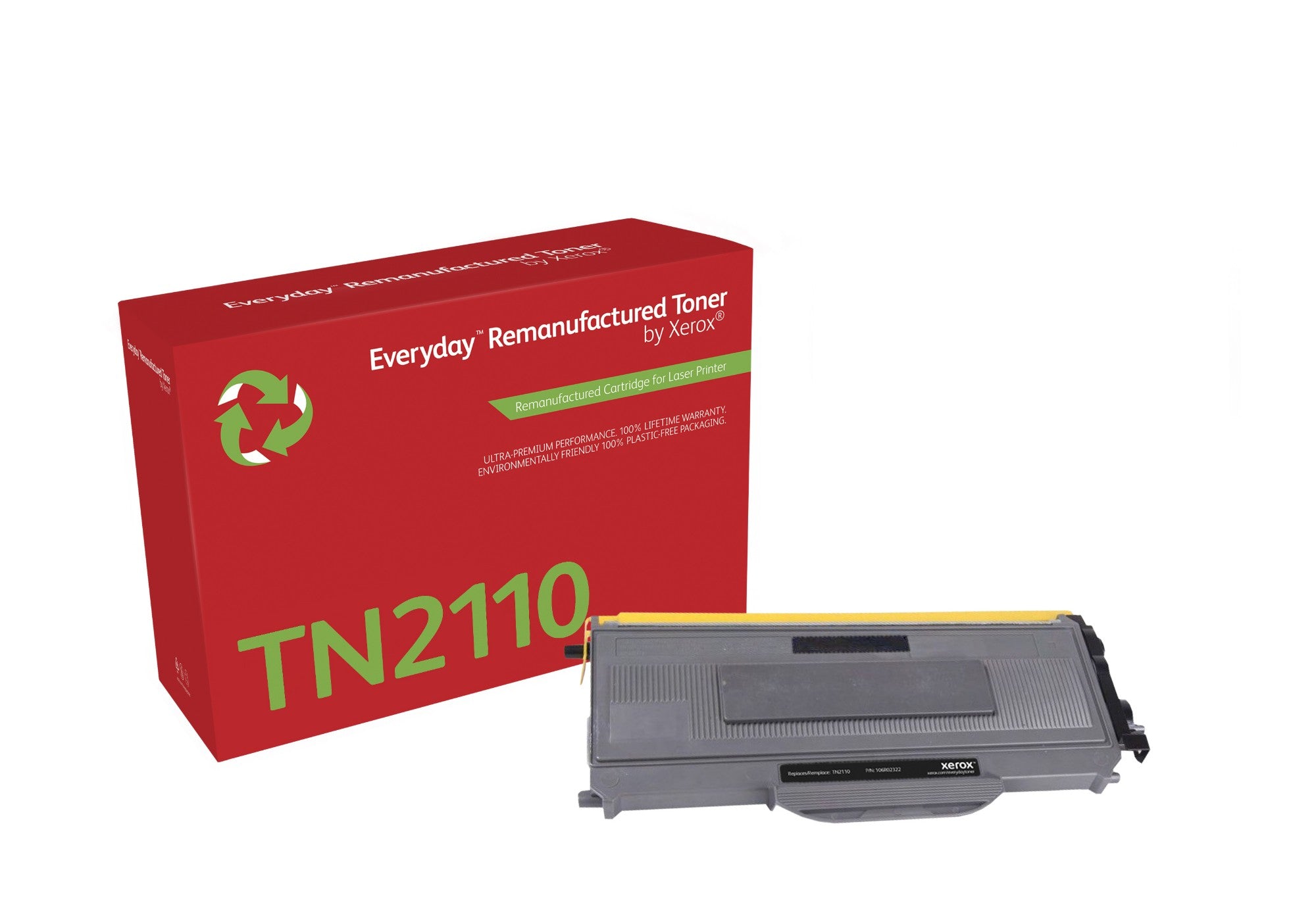 Xerox 106R02322 Toner-kit, 1.5K pages (replaces Brother TN2110) for Brother HL-2140