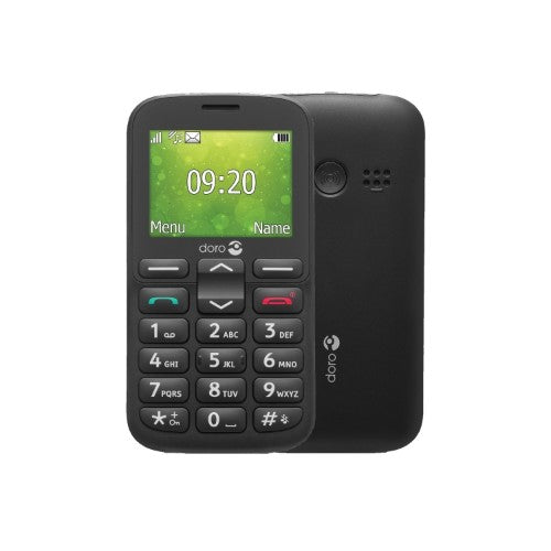 Doro 1380 6.1 cm (2.4") 97 g Black Senior phone