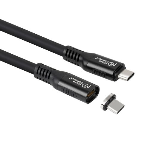 Microconnect MC-LS-USB4CC0.5 USB cable USB4 Gen 3x2 0.5 m USB C Black