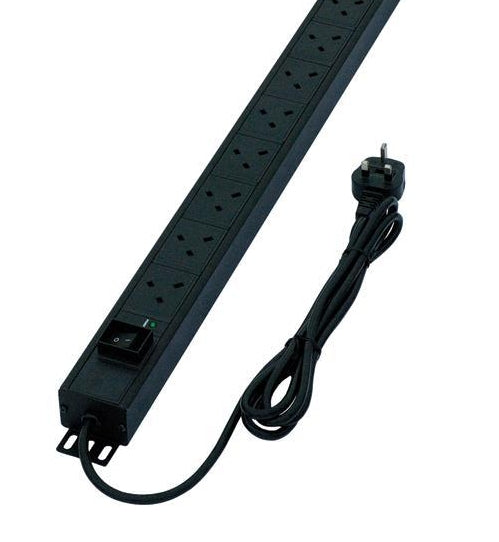 Excel D13-8-EXL power extension 3 m 8 AC outlet(s) Indoor Black