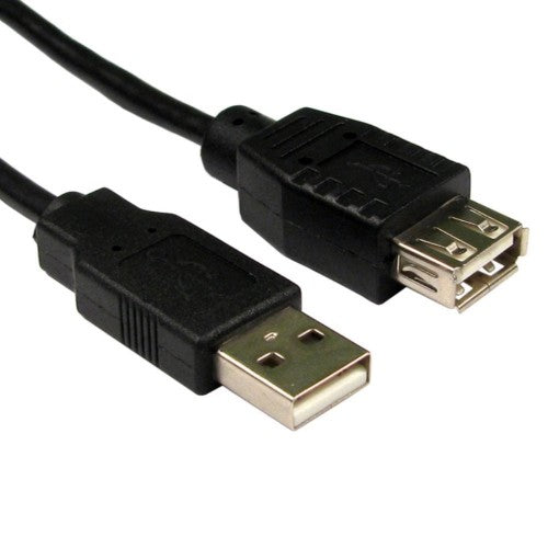 Cables Direct CDL-023 USB cable USB 2.0 3 m USB A Black