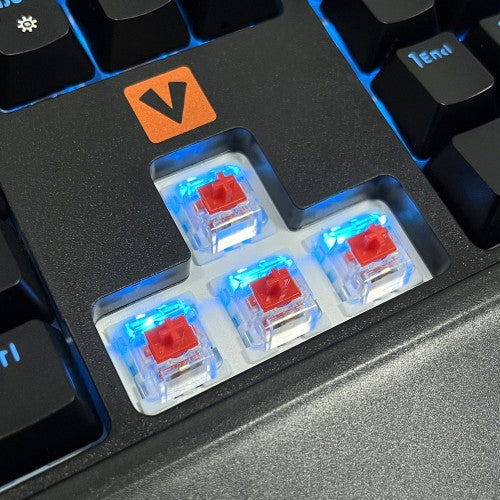 VIDA MECHA MECHANICAL RGB keyboard Gaming USB QWERTY UK English Black
