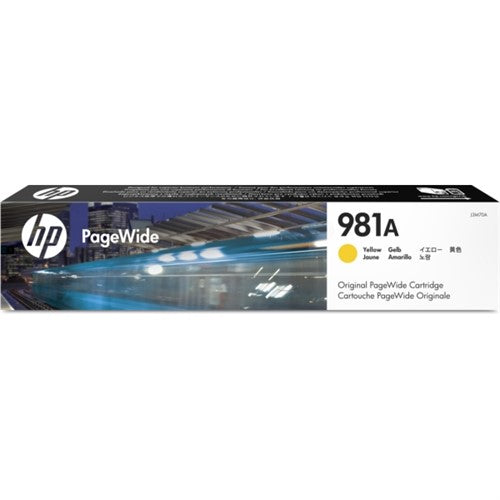 HP J3M70A/981A Ink cartridge yellow, 6K pages ISO/IEC 19798 68,5ml for HP PageWide E 58650/556