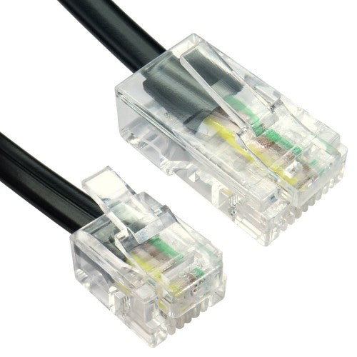 Cables Direct RJ11/RJ45 3m Black