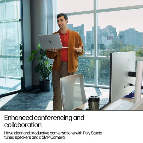 HP EliteBook 6 G1i AI PC Intel Core Ultra 7 255U Laptop 35.6 cm (14") WUXGA 24 GB DDR5-SDRAM 512 GB SSD Wi-Fi 6E (802.11ax) Windows 11 Pro Silver