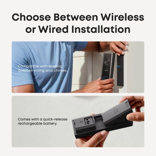 Eufy C31 2K Smart Video Doorbell with MicroSD Card