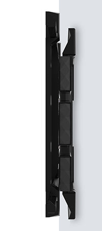 B-Tech Twin Cantilever 190.5 cm (75") Wall Black
