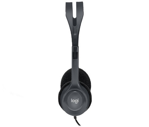Logitech 981-000612 headphones/headset Wired Head-band Office/Call center Black