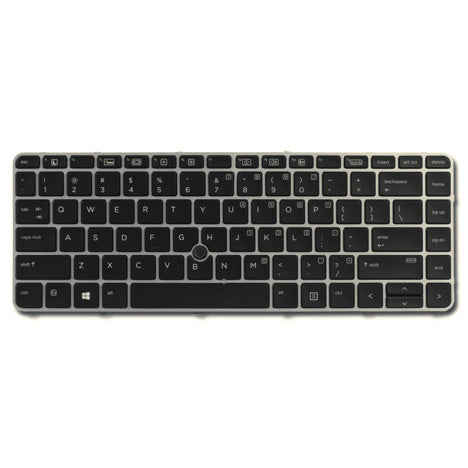 HP Backlit keyboard assembly (United Kingdom)