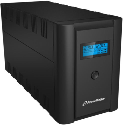 PowerWalker VI 2200 LCD/IEC uninterruptible power supply (UPS) Line-Interactive 2.2 kVA 1200 W 6 AC outlet(s)