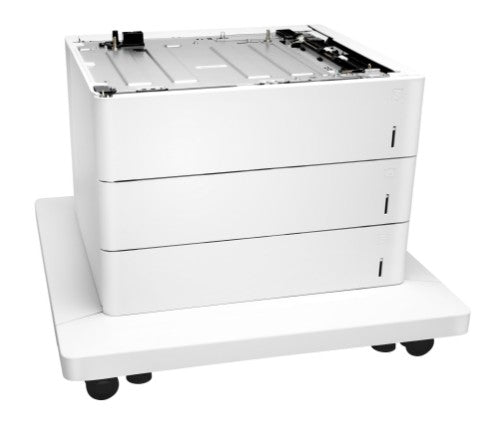 HP Color LaserJet 3x550-sheet Feeder and Stand