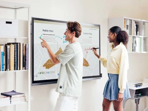 Viewsonic IFP6562 Signage Display Interactive flat panel 165.1 cm (65") LED Wi-Fi 350 cd/m² 4K Ultra HD Black Touchscreen Built-in processor Android 8.0