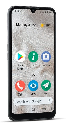 Doro 8100 15.5 cm (6.1") Single SIM Android 11 Go Edition 4G USB Type-C 2 GB 32 GB 3000 mAh Grey