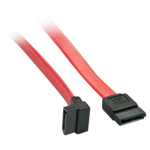 Lindy 0.2m SATA Internal Cable 7 Pin To 90 Deg 7Pin