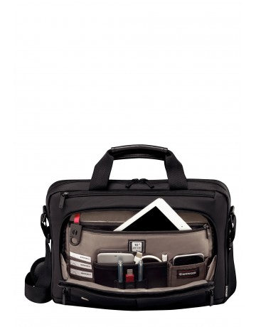 Wenger/SwissGear Source 16 notebook case 40.6 cm (16") Messenger case Black