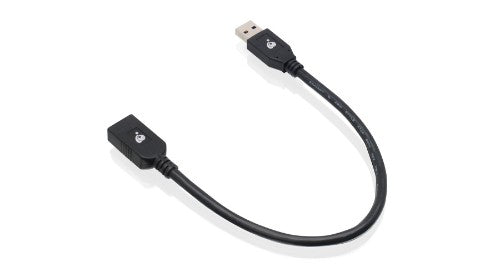 iogear G2LU3AMF USB cable 0.3 m USB 3.2 Gen 1 (3.1 Gen 1) USB A Black