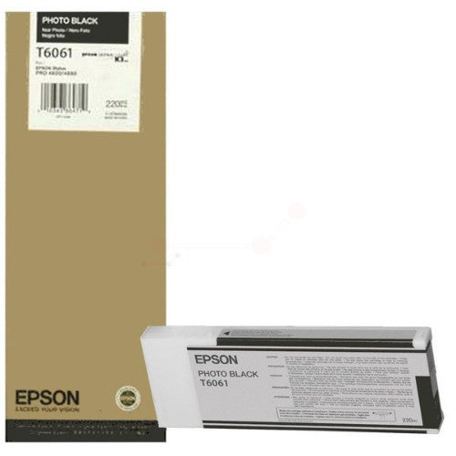 Epson C13T606100/T6061 Ink cartridge foto black 220ml for Epson Stylus Pro 4800/4880