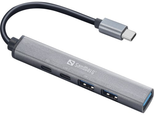 Sandberg USB-C to 3xUSB-A+2xUSB-C SAVER
