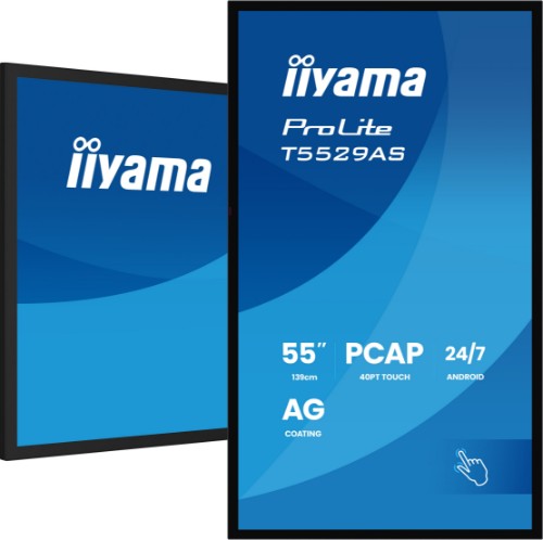 iiyama 55" All-in-One PCAP Interactive Display for Smart Collaboration Spaces