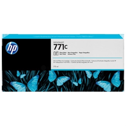HP B6Y13A/771C Ink cartridge foto black 775ml for HP DesignJet Z 6200