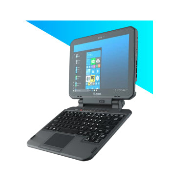 Zebra KYB-ET8X-2IN1-DE1-01 mobile device keyboard QWERTZ German Black