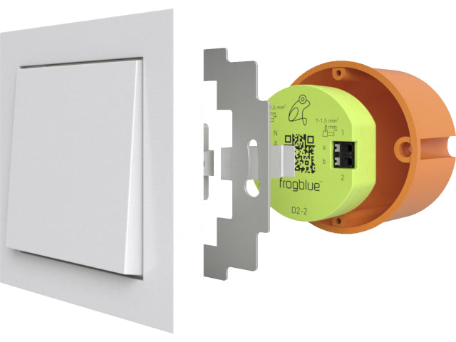 frogblue frogRelay2-2 DIN rail-mounted Switching actuator 2 channels