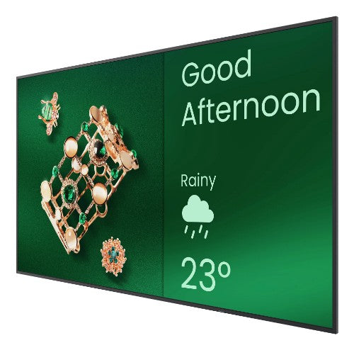 BenQ ST4304 Digital signage flat panel 109.2 cm (43") 350 cd/m² 4K Ultra HD Black Built-in processor Android 14 18/7