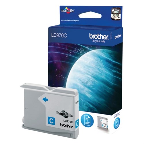 Brother LC-970C Ink cartridge cyan, 300 pages 8ml for Brother DCP 135 C