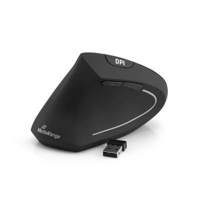 MediaRange MROS233 mouse Office Left-hand RF Wireless Optical 1600 DPI