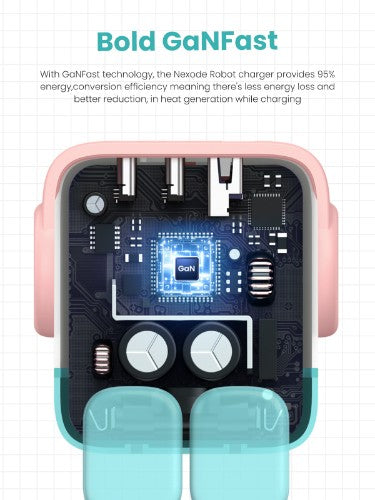 Ugreen USB-A+2C 65W UNO GAN CHARGER Mobile computer, Mobile phone, Laptop, Power bank, Tablet, Watch, Wearables AC, Lightning, USB Indoor