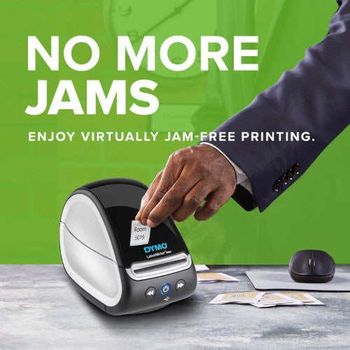 DYMO LabelWriter 550 Label Printer | Label Maker with Direct Thermal Printing | Automatic Label Recognition | Prints Address LabelsShipping LabelsBarcode Labels & More | EU 2 Pin Plug