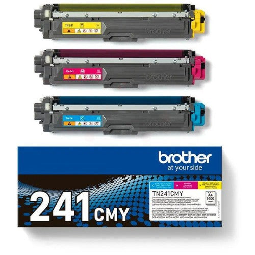 Brother TN-241CMY Toner MultiPack C,M,Y, 3x1.4K pages ISO/IEC 19798 Pack=3 for Brother HL-3140